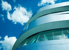 Glass Curved Building Image